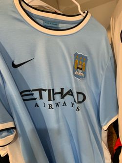Authentic Manchester city jersey size xl