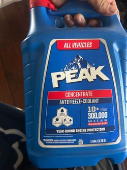 Antifreeze  new I have 15 of them $25 each
