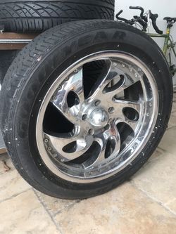 Rines con gomas Good Year.