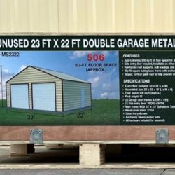 Rhino Double Garage .Metal