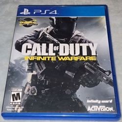 Call Of Duty Infinite Warfare PS4 Used $10