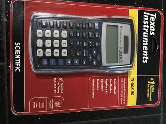 Texas instrument scientific calculator