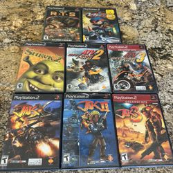 PS2 Game Collection - 8 Games Total Tested Working