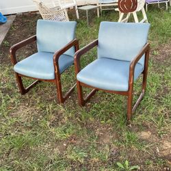 Two Old , Beautiful, Good Quality Chairs, In Very Good Condition , $30 For Both