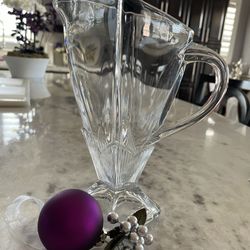 Beautiful Vintage Chrystal Pitcher / Vase Excellent Condition 