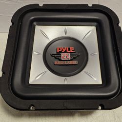 Pyle plsq10d 10 inch Square Dvc Subwoofer