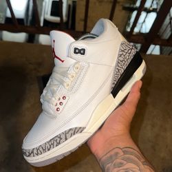 Jordan Retro 3 White Cement Reimagined 