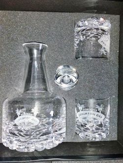 VIP guest party gift Seminole Hard Rock hotel and Casino Brighton Bay Orrefors Crystal