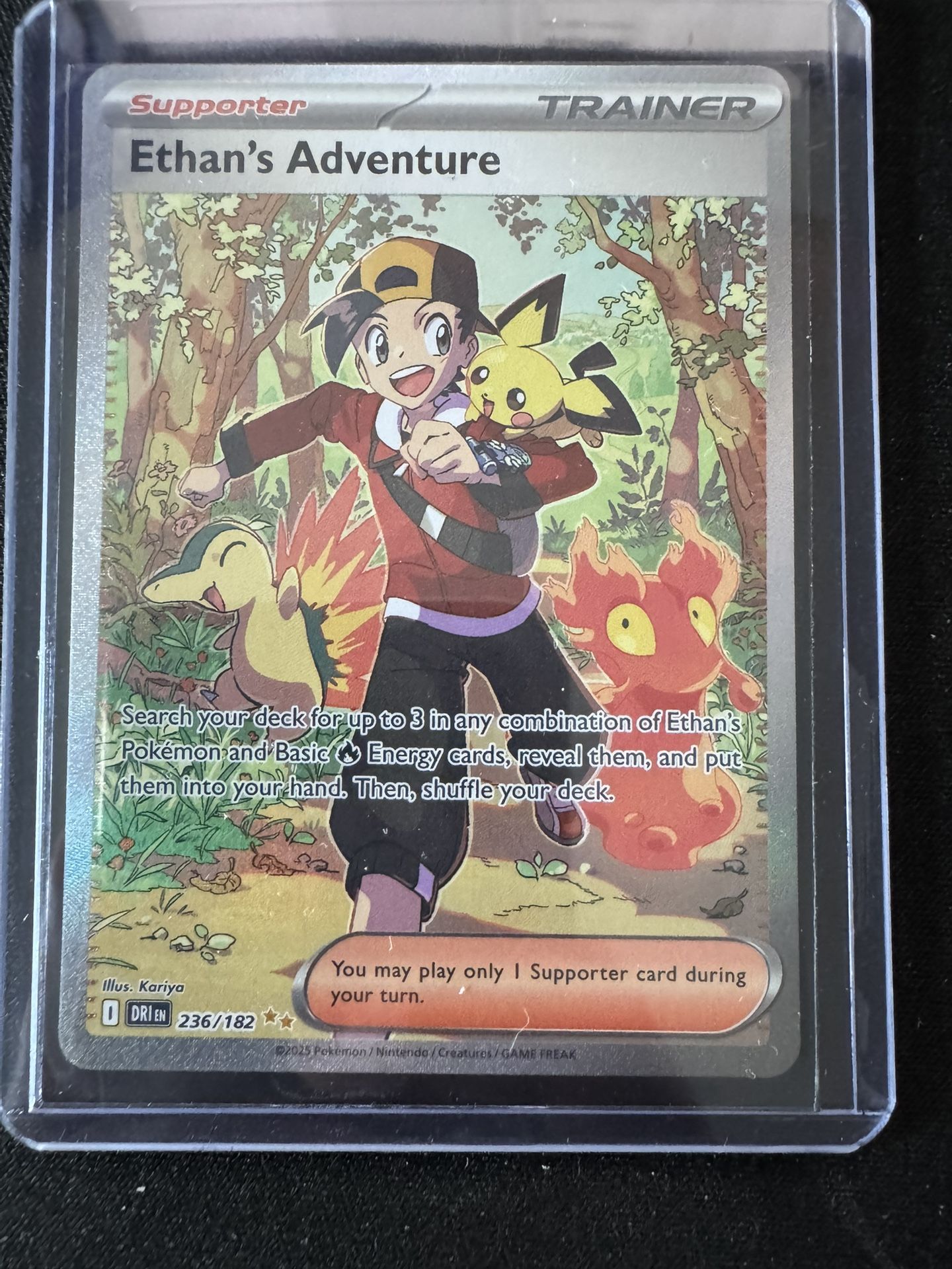 Ethan’s Adventure Pokemon Card - DRI 236/182
