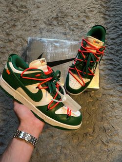 Nike Dunk Low Off-White Pine Green