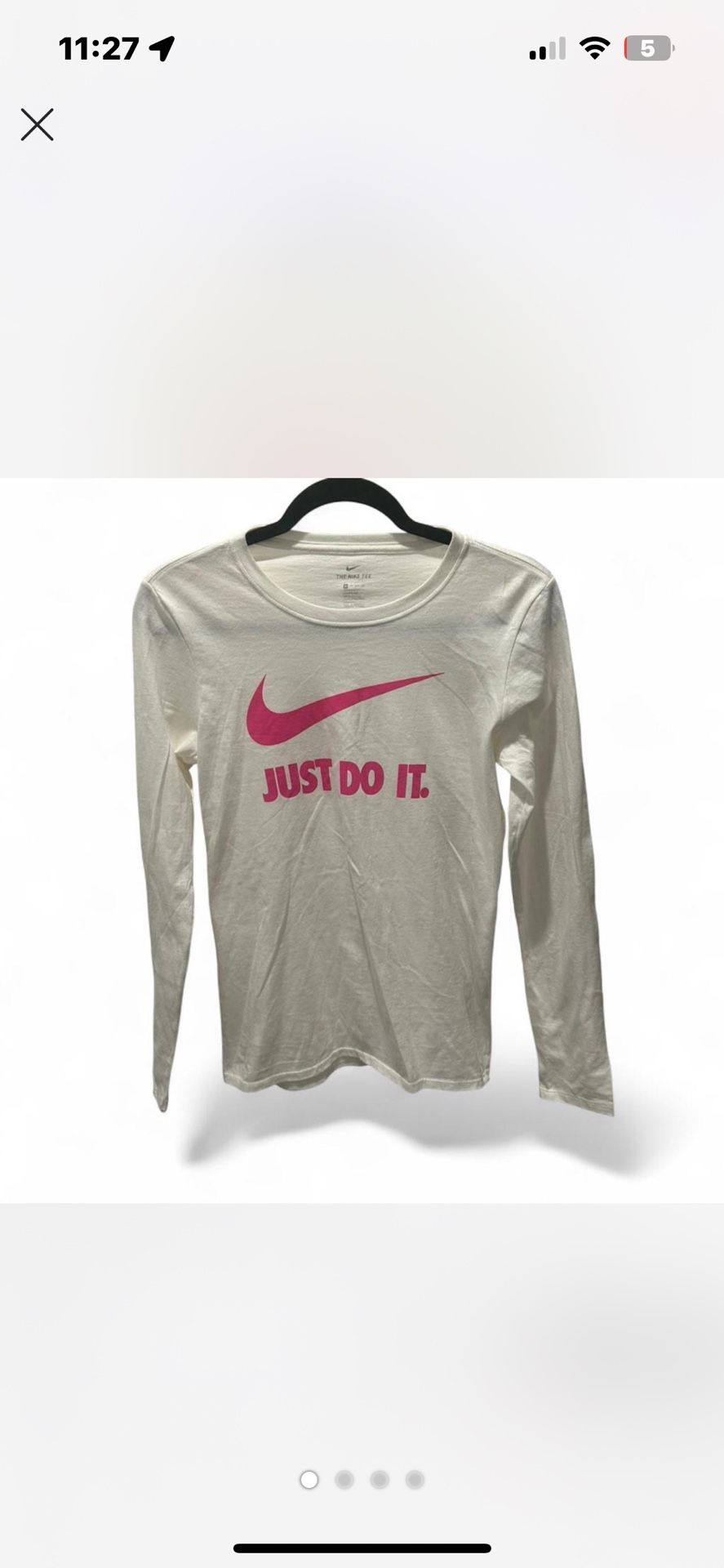 New Nike Long Sleeve Top -XS