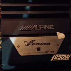 Alpine Amp 250 Watt