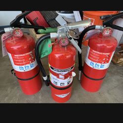 Fire Extinguishers – $70 for 3 (OBO)