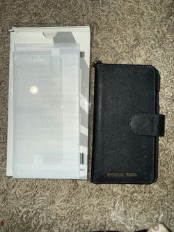 iPhone SE Michael Kors Wallet Case & Screen Protector 