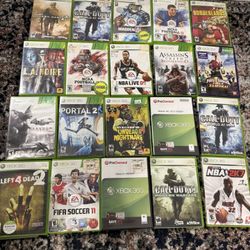 Xbox 360 Games Lot