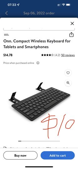 Onn wireless keyborad