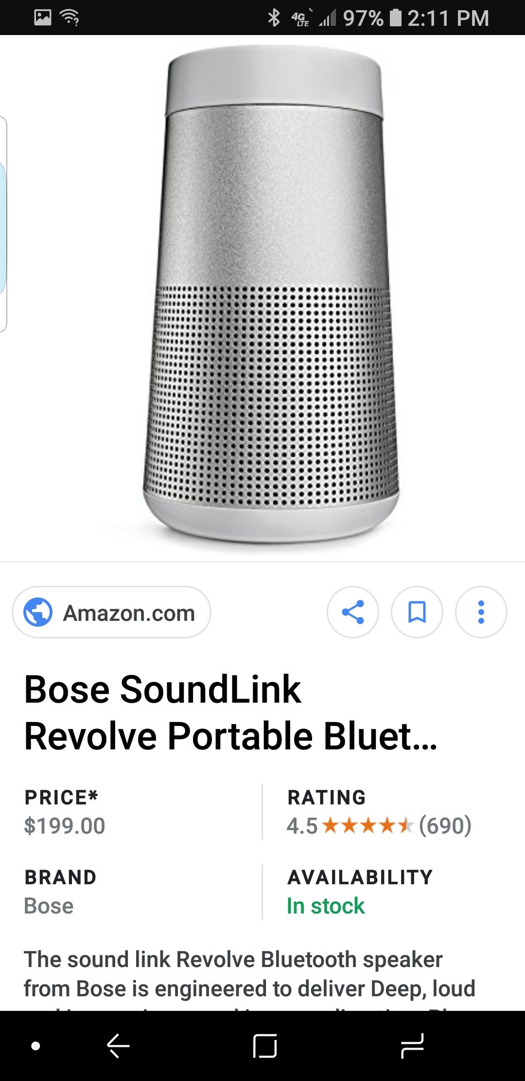 Speaker Bose