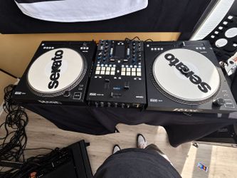 Rane DJ Gear Package: 2 Twelve MK1s, Seventy-Two Mixer & Wireless Mic Systems