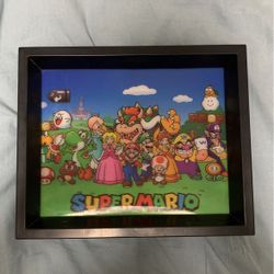 3d Super Mario Wall Decoration 