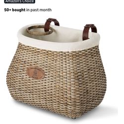 Granny Says Wicker Bike Basket 
