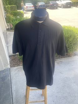 K505 Tactical Polo Shirt. Black, Large NEW