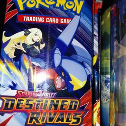 17  Destined Rivals booster packs new sealed Pokemon TCG sealed