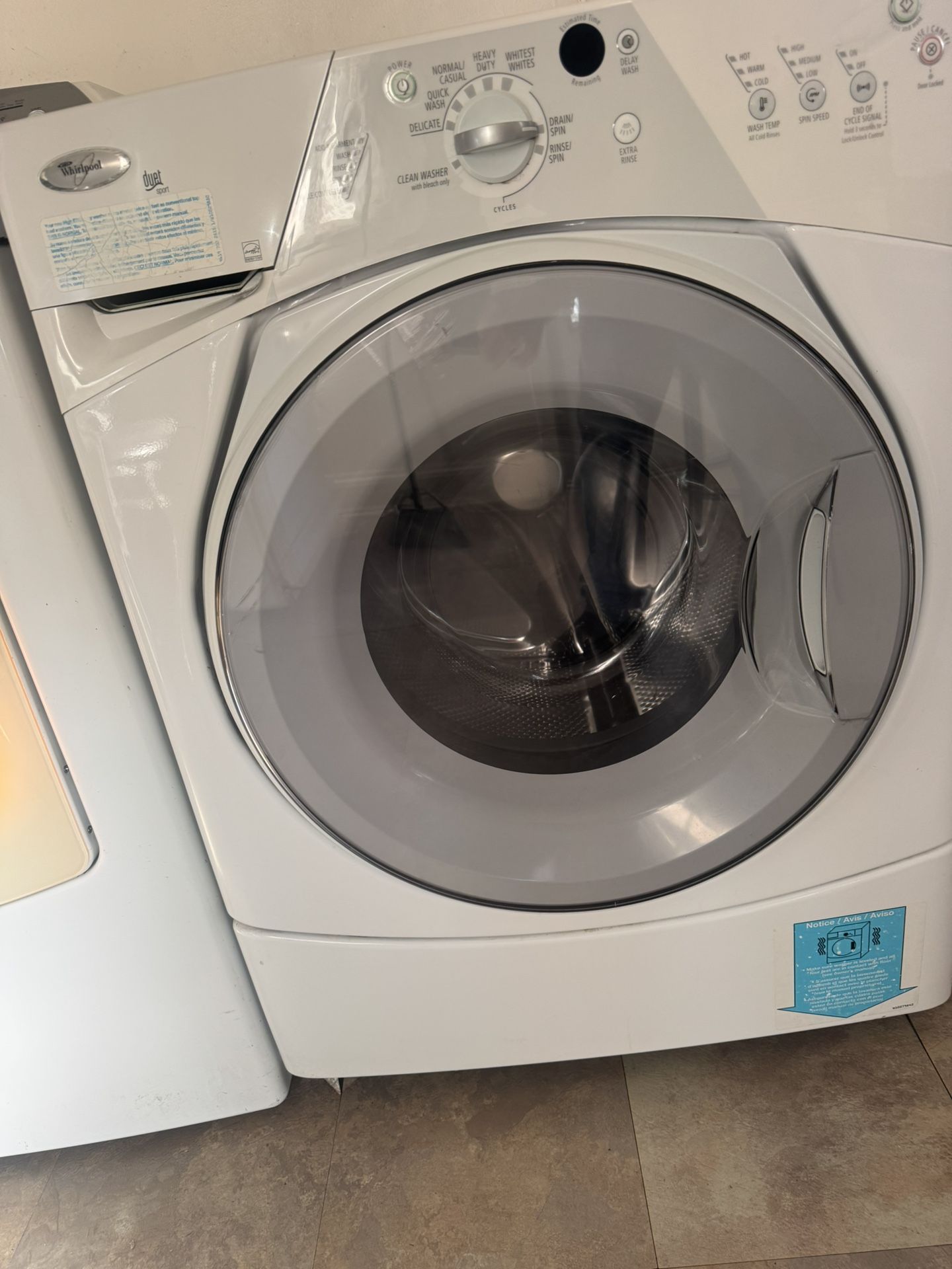 Washer And Dryer Front Loaders Brand Whirlpool