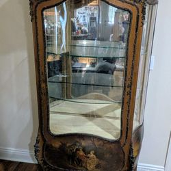 19th Century French Curio Cabinet