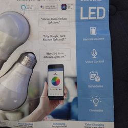 Smart Bulb LED Control Lights