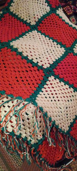 CHRISTMAS GRANNY QUILT HUGE🎄🎄🎄