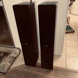 Tower Speakers / Tru Cinema In Great Condition