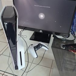 Ps5 Slim 1tb  CON SU CONTROL ORIGINAL Y SUS CABLES 
