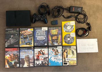 Playstation 2 with Games