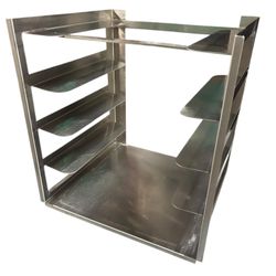 19-1/2"x17" 5 Tier Shelf Insert Rack Cooler Warmer Stainless Steel 20-1/2" Tall #1208