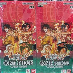 One Piece Luffy and Ace starter deck EX box new ST30