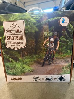 Shotgun kids mountain bike seat
