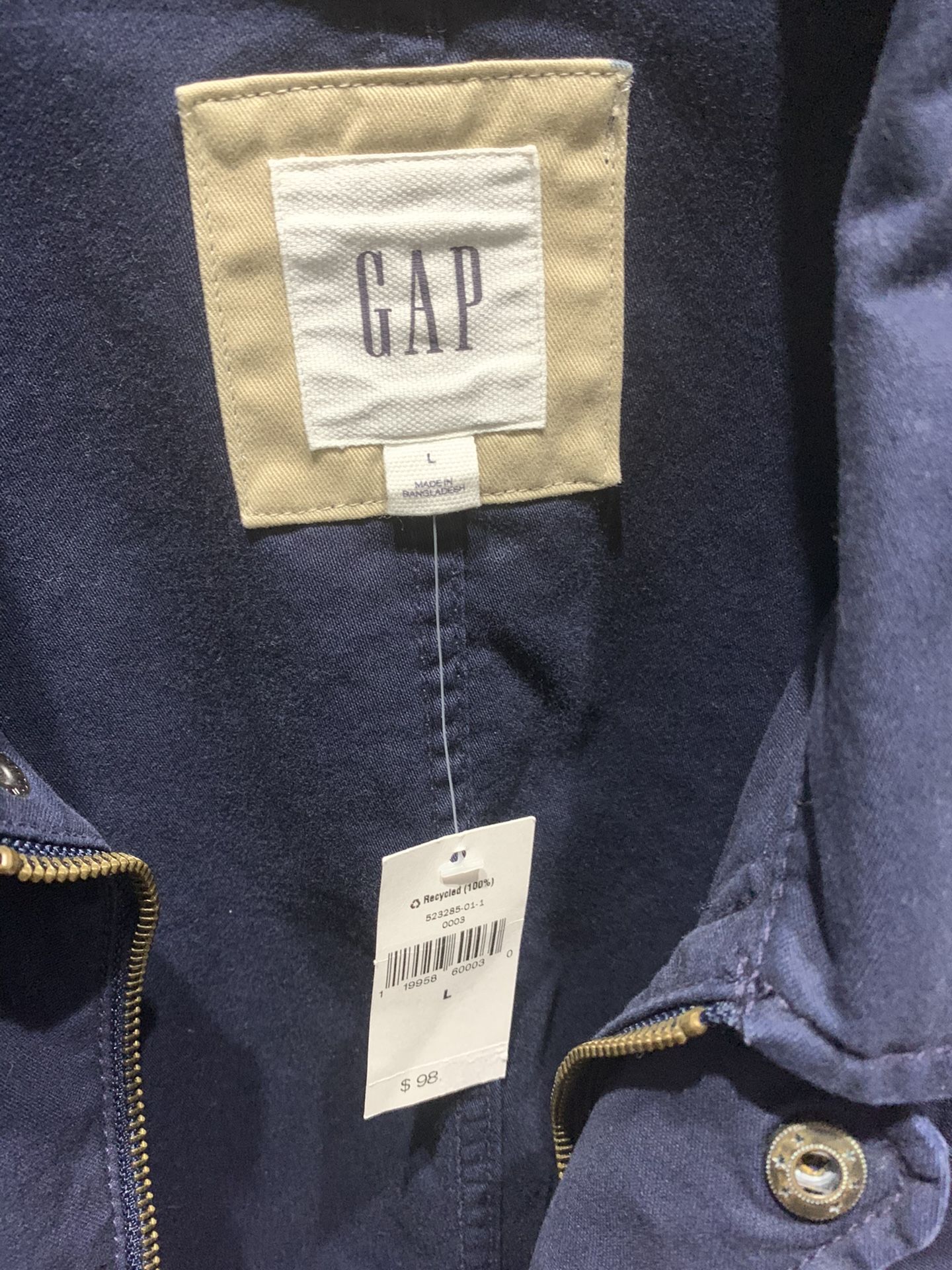 GAP military jacket size L