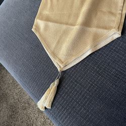 Gold Table Runners