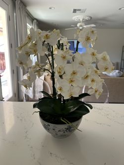 Faux Orchid Arrangement