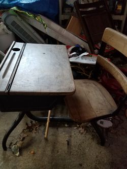 Old fashioned desk