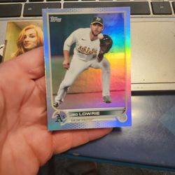 Jed Lowrie Baseball Card 