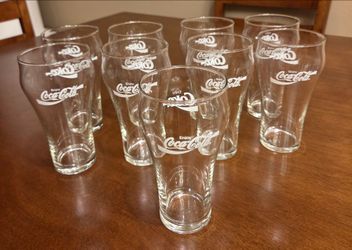 Enjoy Coca-Cola Drinking Glasses Set of 10