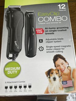 Andis Easy Clip Combo Clipper Grooming Kit