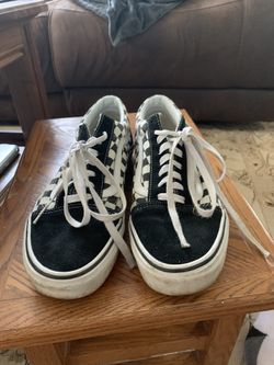 Checkerboard Vans Low