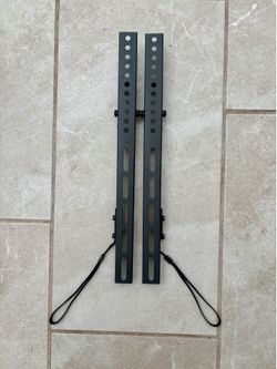 Black Metal Mounting Brackets For TV