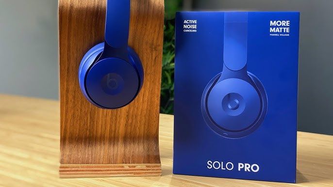 Beats by Dr. Dre - Solo Pro Matte Collection Headphones - Dark Blue - MRJA2LL/A