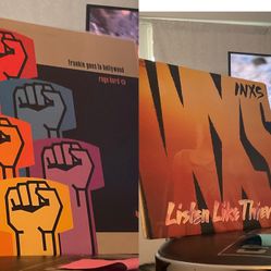 Music INXS FrankieHollywood Records BILLY Joel, HALL OATES, Starr, EMOTION, CHICAGO, Heat,