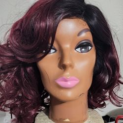 Curly Ombre Wig By It's A Wig 