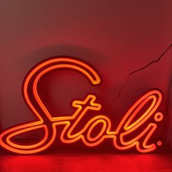 Stoli Vodka Neon Light