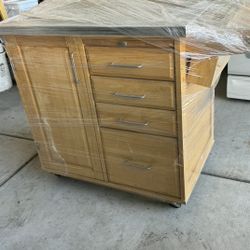 Wooden Kitchen Counter